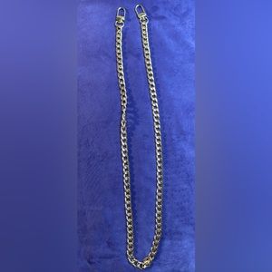 Unbranded crossbody chain gold 31”